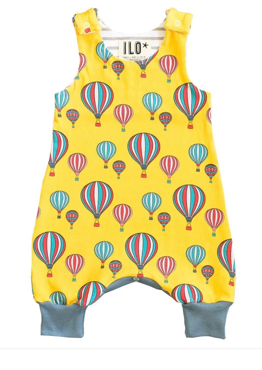 Grow With Me Yellow Balloon Romper