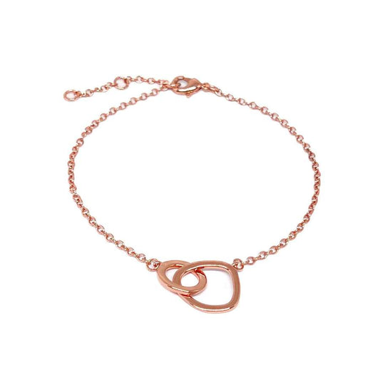 Orla Circle Bracelet - Rose Gold