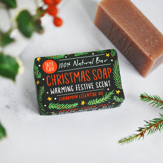 100% NATURAL VEGAN CHRISTMAS SOAP BAR