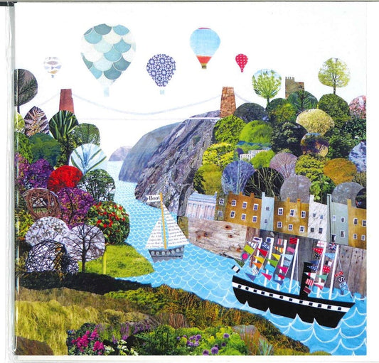 Jenny Urquhart Flags a Flyin' Greeting Card