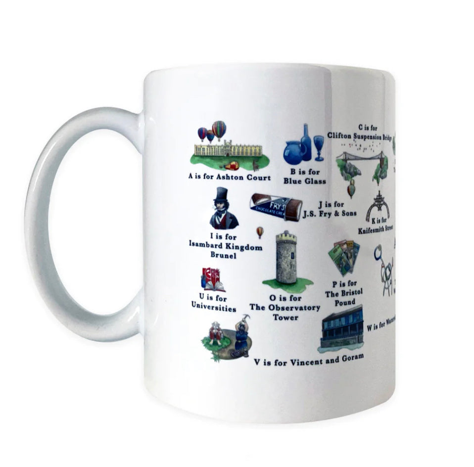 Bristol Alphabet Mug